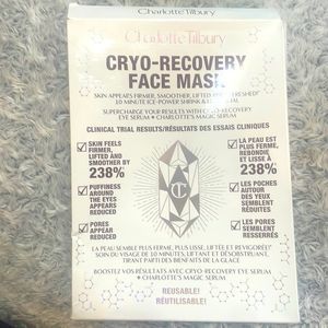 BNIB charlotte tilbury cryo-recovery face mask